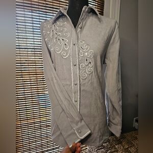 90's Bob Mackie Wearable Art Blouse